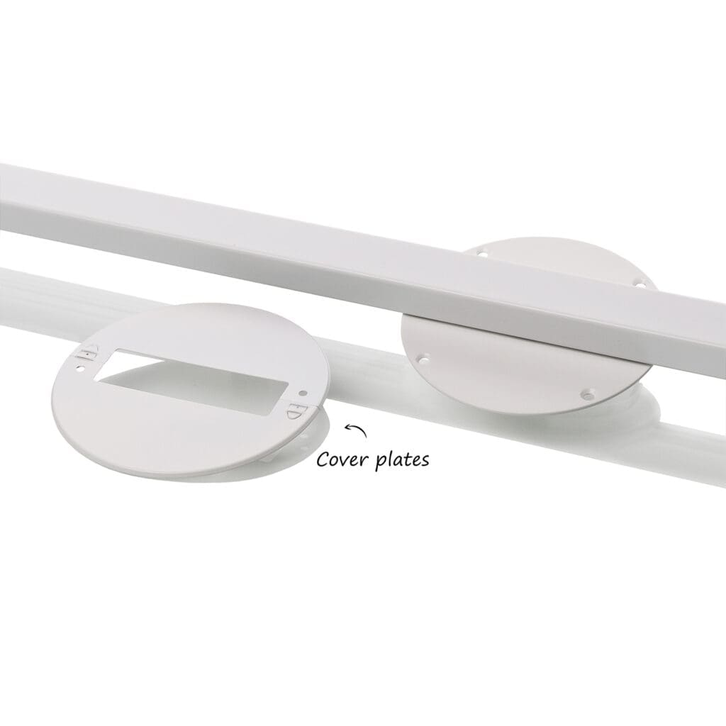 Lightswing cover plates white EU